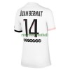 Maillot de Supporter Paris Saint-Germain Juan Bernat 14 Extérieur 2021-22 Pour Homme